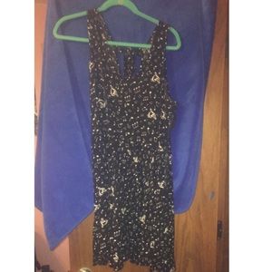 Hot Topic Music Note Knee Length Dress